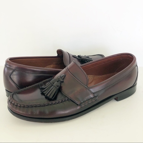 Allen Edmonds Stowe Burgundy Tassel 